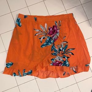 NWOT Floral Skirt Size 2x